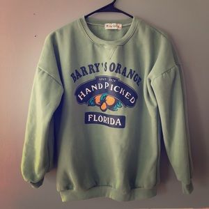 Barry’s Orange Crew Neck